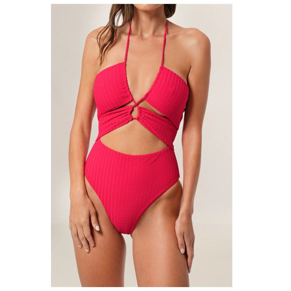 BOAMAR Neff Jacquard One-Piece Swimsuit Size Large - Picture 3 of 14